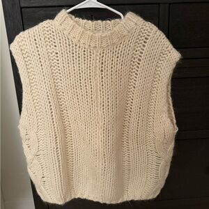 Zara Cream Knit Sweater
